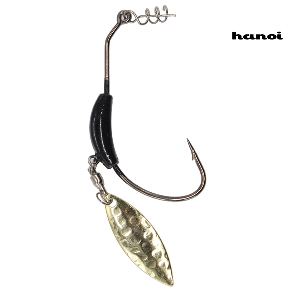 Mồi câu cá bằng sắt mềm đính sequin long lanh có chì đối trọng nhẹ