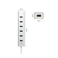 Hub USB 2.0 7 Ports Unitek (Y3090) HÀNG CHÍNH HÃNG