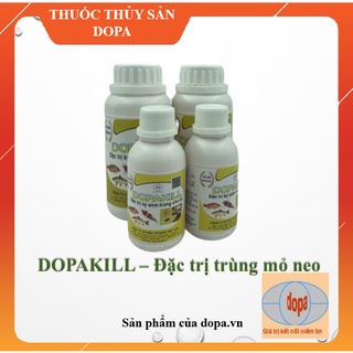 Dopakill trị trùng mỏ neo, ký sinh trùng trên cá chép koi, chép nhật, cá cảnh, cá rồng