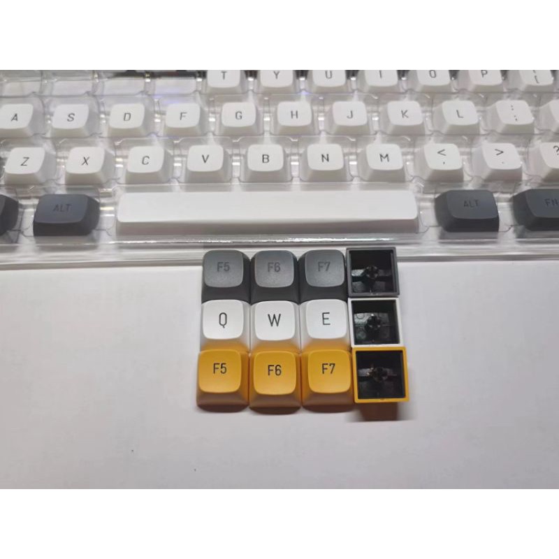 Bộ nút keycap FEKER OLIVIA SHOKO 8008 Heavy Industry PBT double shot CSA Profile