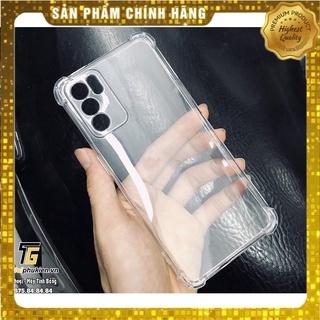 Ốp lưng OPPO Reno6 5G silicon dẻo trong suốt chống sốc