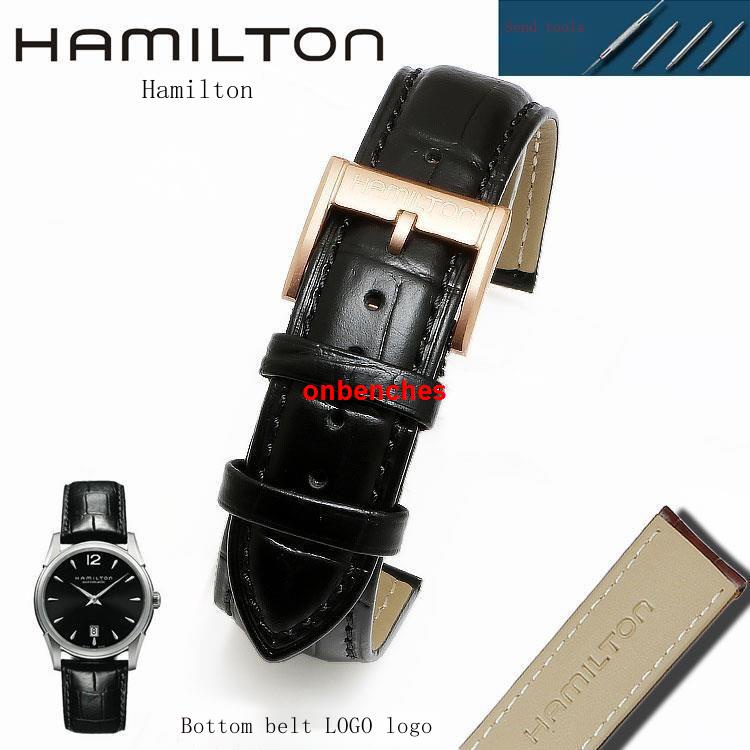 Dây Da Đeo Đồng Hồ Hamilton 20mm 21mm 22mm
