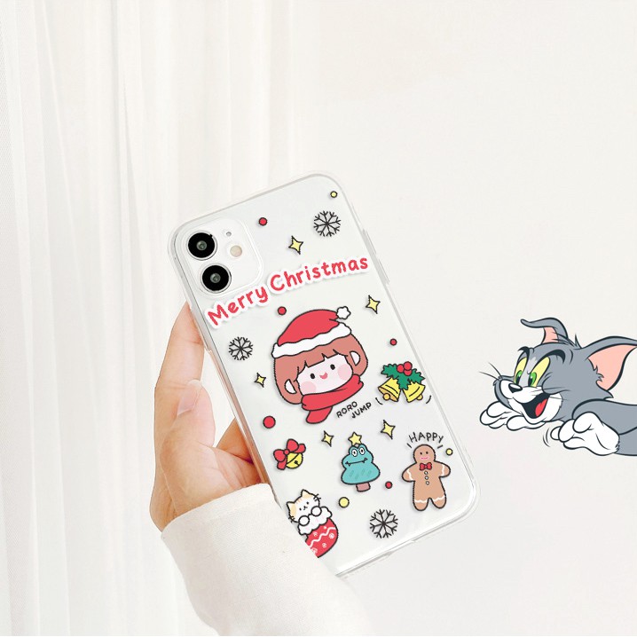 Ốp lưng iphone Roro Noel trong 5/5s/6/6plus/6s/6splus/7/7plus/8/8plus/x/xr/xs/11/12/pro/max/plus/promax/mini/shin t33 | BigBuy360 - bigbuy360.vn
