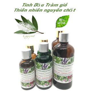 TINH DẦU TRÀM GIÓ HUẾ NGUYÊN CHẤT 100%  - ĐẦY ĐỦ GIẤY KIỂM NGHIỆM