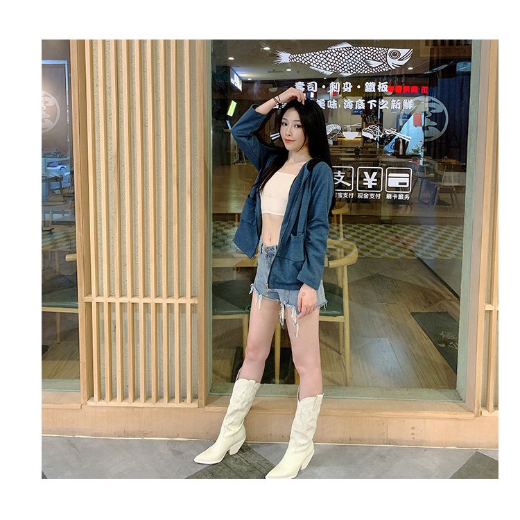 Giày bốt cao gót thêu họa tiết kiểu dáng cổ điển 2021 dành cho nữ | BigBuy360 - bigbuy360.vn