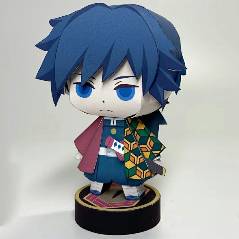 Mô hình giấy anime Thủy Trụ Tomioka Giyuu ver.2