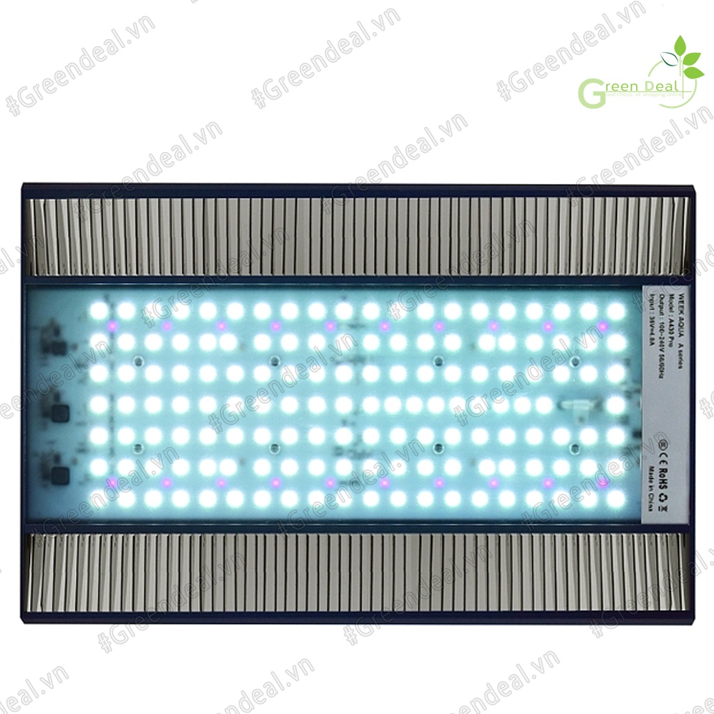 WEEK AQUA - LED Light RGB-UV  | Đèn LED trồng cây thủy sinh hồ cá, bán cạn, tiểu cảnh trong nhà