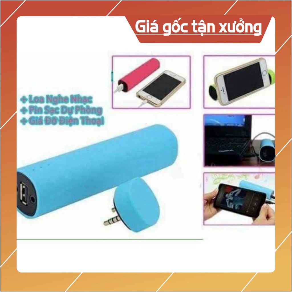 Loa 3 in 1 POWER JAM 4000mAh có 3 chức năng Loa, Sạc dự Phòng, Đế Điện thoại