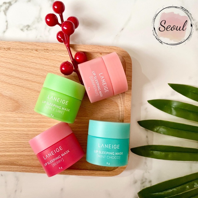 Set mặt nạ ngủ môi Laneige Lip Sleeping Mask