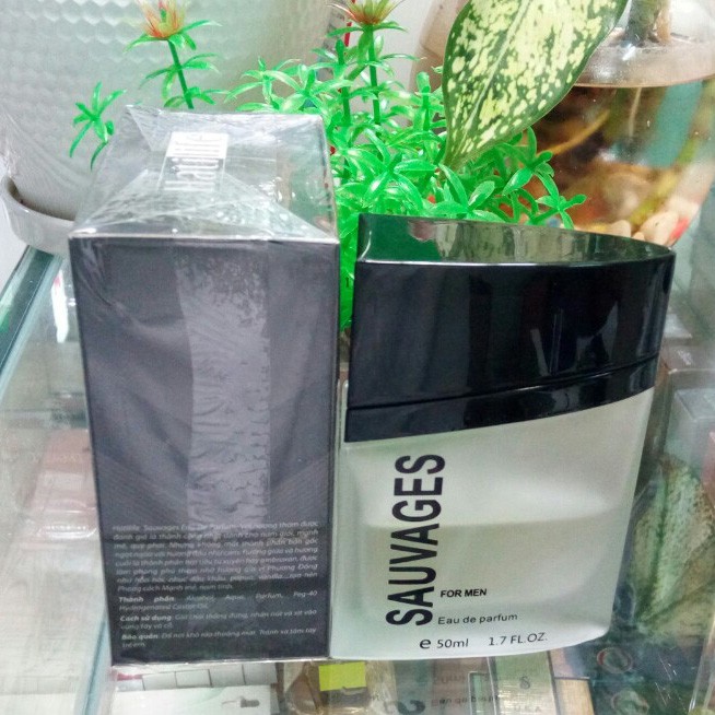 NƯỚC HOA NAM HATILIFE SAUVAGES EAU DE PARFUM FOR MEN 50ML | BigBuy360 - bigbuy360.vn