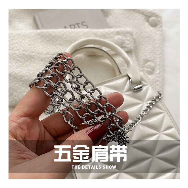 Túi Đeo Vai Nhỏ Nhắn Đính Đá Kiểu Pháp Cổ Điển Dễ Phối Đồ Thời Trang Cho Nữ