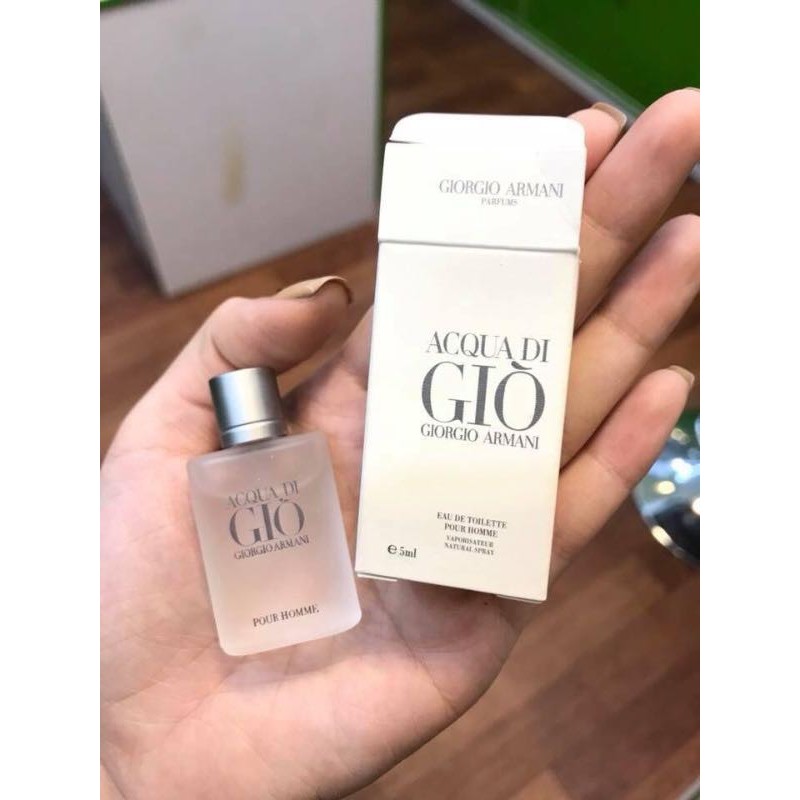 Auth - Nước hoa mini Acqua Di Gio Pour Homme For Men EDT 5ml