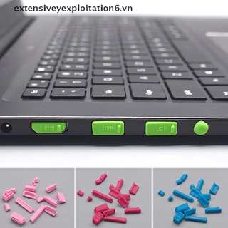 Set 16 Nút Bịt Chống Bụi Cho Cổng USB / VGA E6VN / E6VN Ốp