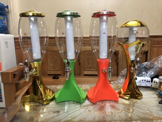 THÁP BIA LÀM LẠNH VÀ PHÁT SÁNG 3l (((..nhâp mã để giảm 60k ))))