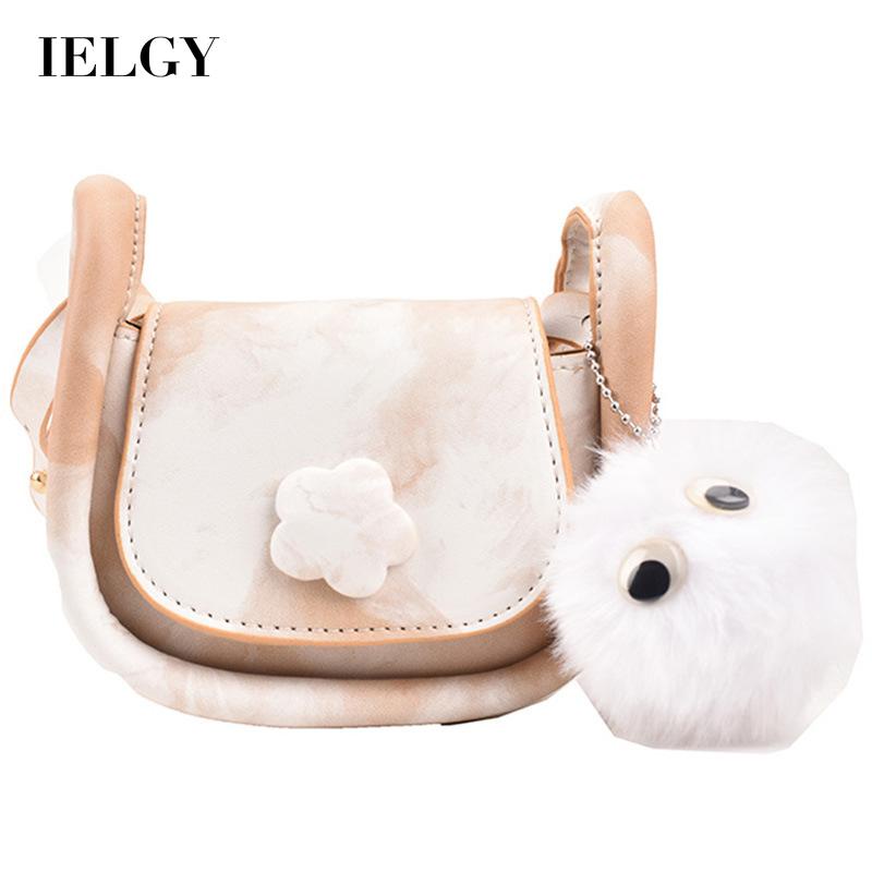 Túi đeo chéo IELGY thiết kế phong cách đơn giản nhỏ gọn thời trang cho nữ