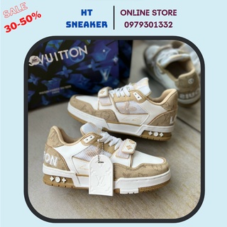 GIÀY SNEAKER LV TRAINER QUAI DÁN BẢN CAO CẤP MỚI NHẤT