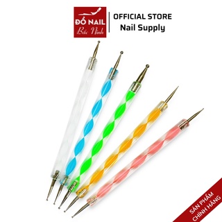 Set Bút Chấm Bi Vẽ Nail , Bộ Bút 5 Cây Dùng Để Trang Trí Móng