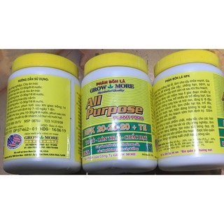 [Giá sỉ] [FREESHIP TỪ 50K]Phân bón lá cao cấp NPK  20-20-20 hộp 100g