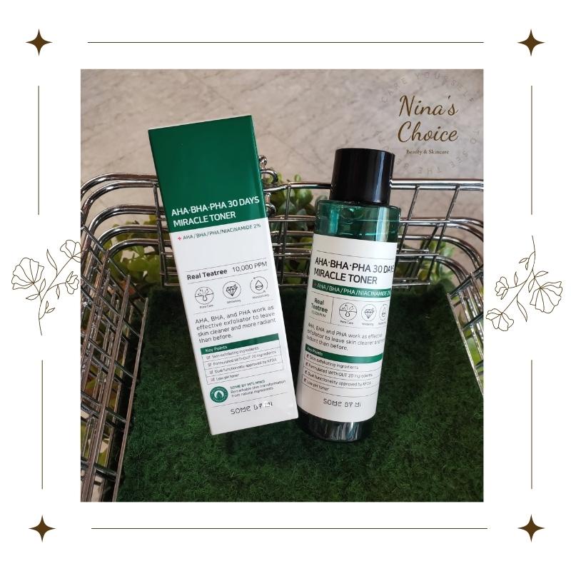 Toner ngừa Mụn, kiểm soát bã nhờn, Some By Mi AHA-BHA-PHA 30 Days Miracle Toner 150ml [Có Giao Hỏa Tốc] | BigBuy360 - bigbuy360.vn
