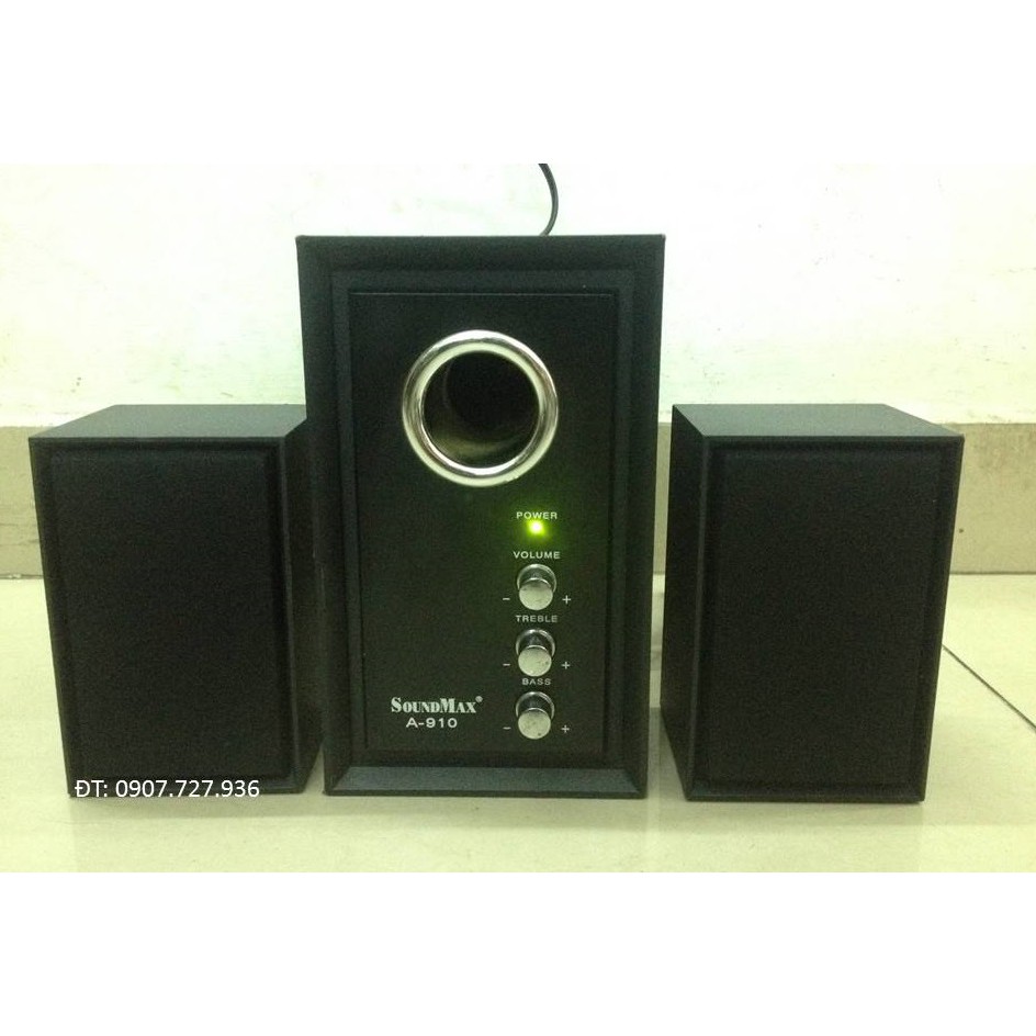 Loa vi tính Soundmax 2.1 A-910 nghe điện thoại - laptop