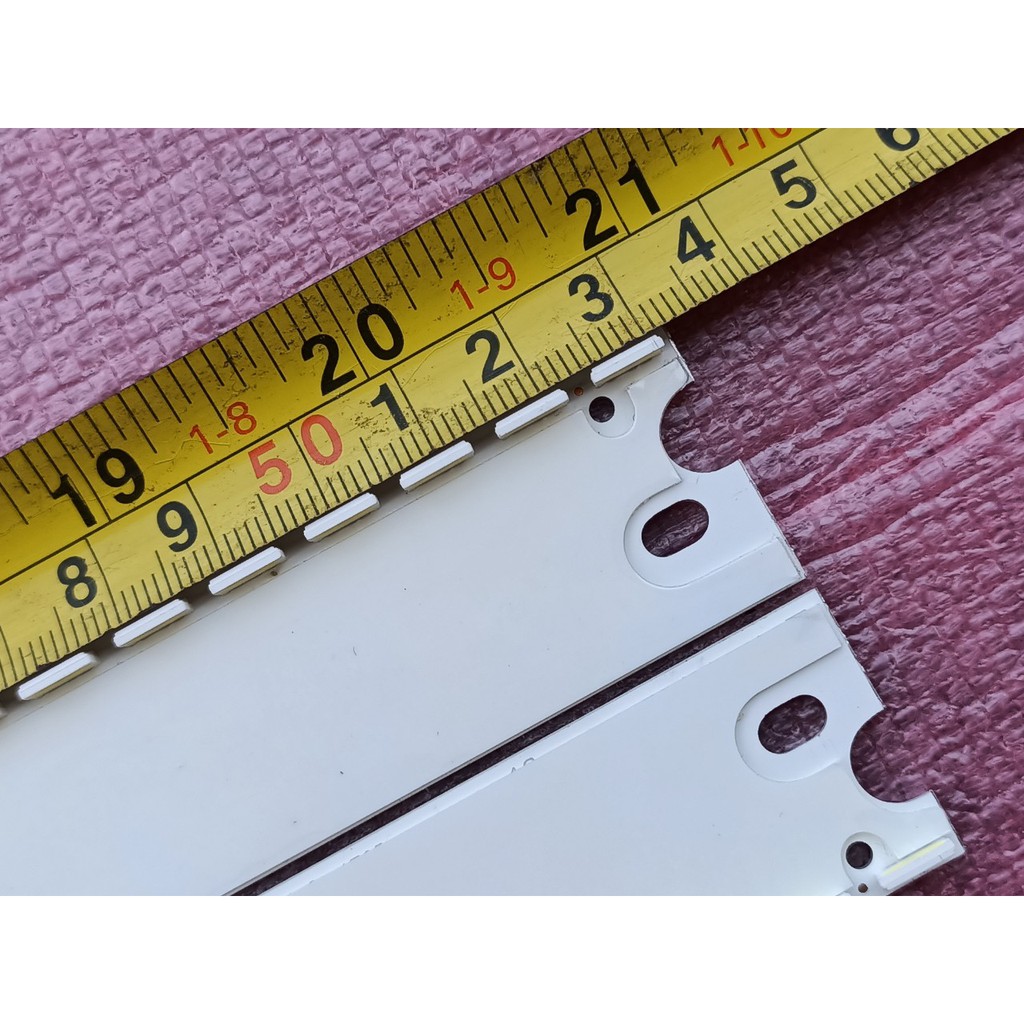 BỘ LED TIVI SAMSUNG 49KU6400 49KU6500 49MU6400 49MU6500 MỚI 100% BỘ 2 THANH TRÁI VÀ PHẢI, MỖI THANH 58 BÓNG, DÀI 53,2cm