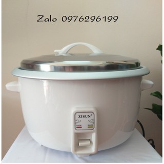 Nồi cơm điện công nghiệp CF-XB250 - 18L nấu được khoảng 5-6 kg gạo cho khoảng 15- 20 người ăn