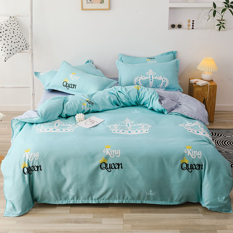 Bộ Chăn Ga Và Vỏ Gối 4 Trong 1 Cho Giường Queen Size