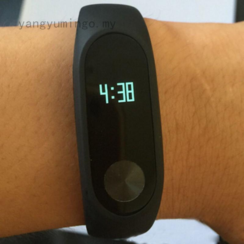 Dây Đeo Thay Thế Chất Liệu Silicon Thiết Kế Nhiều Lỗ Thời Trang Cho Xiaomi Mi Band 2