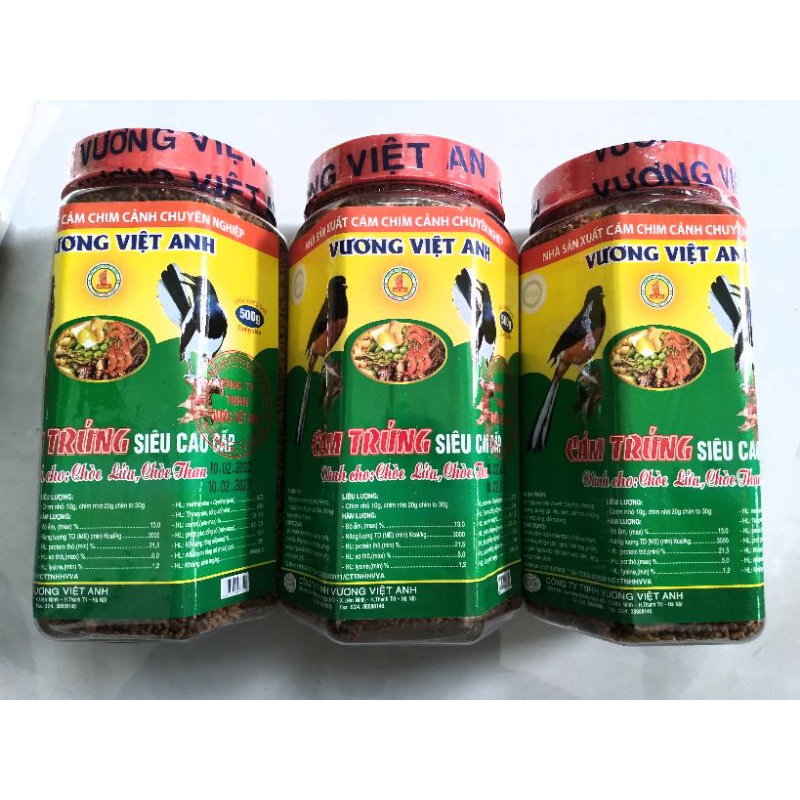 Cám dành chim chòe lửa, chòe than Vương Việt Anh ( 500g)