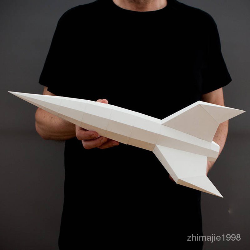 Giấy Xếp Hình Origami 3d Hình Tàu Vũ Trụ Độc Đáo