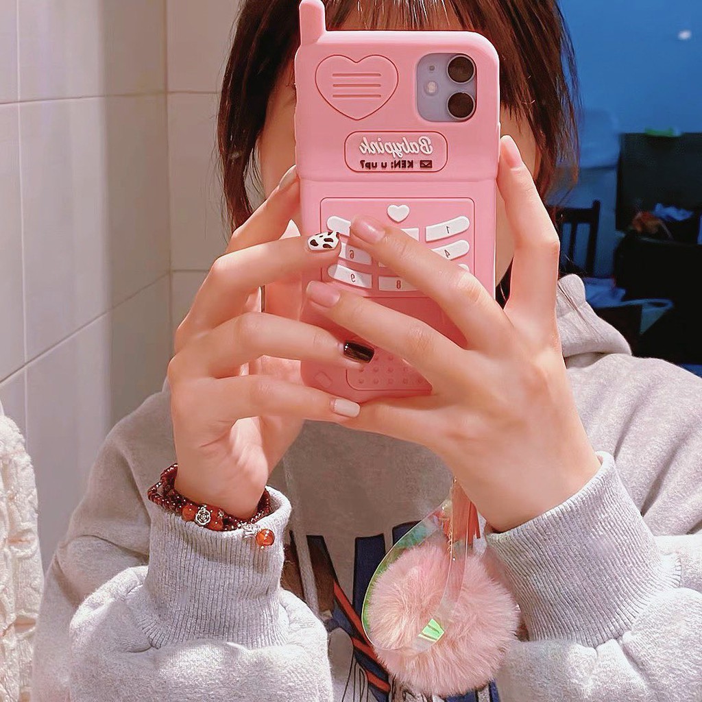 Ốp Lưng Hình Điện Thoại (Không Kèm Móc Khóa)