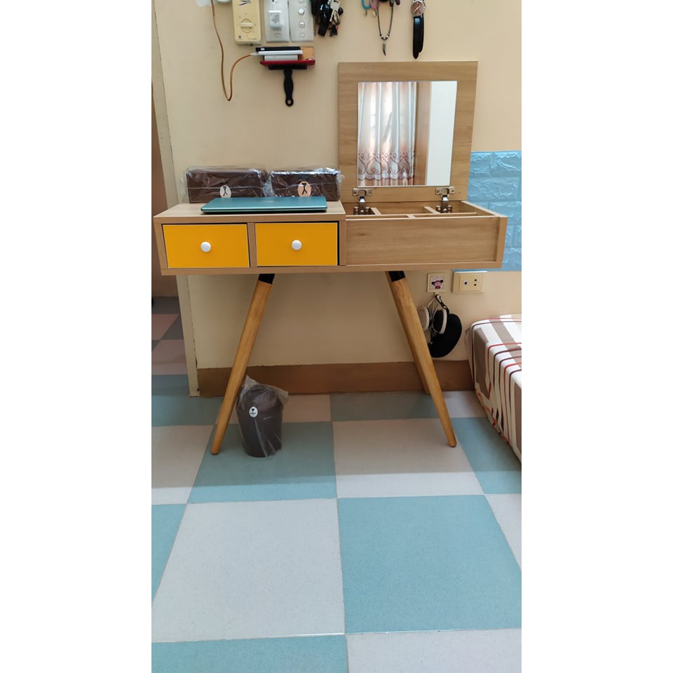 Bàn Trang Điểm Có Gương ( Không Có Ghế Đi Kèm ) GP43 Thương Hiệu IGEA | BigBuy360 - bigbuy360.vn