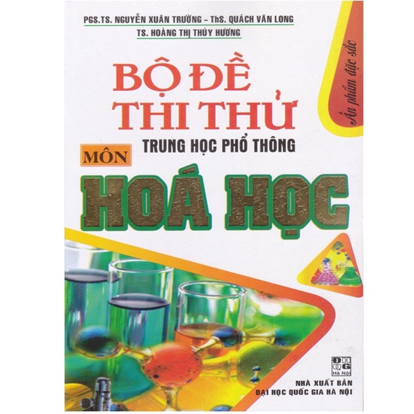 Sách - Bộ Đề Thi Thử Trung Học Phổ Thông Môn Hóa Học