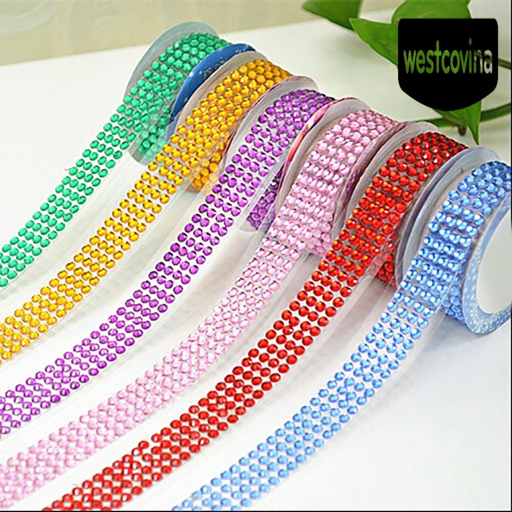 [Hot]☀ Cuộn Băng Dính Acrylic Tự Dính Trang Trí Sổ Tay