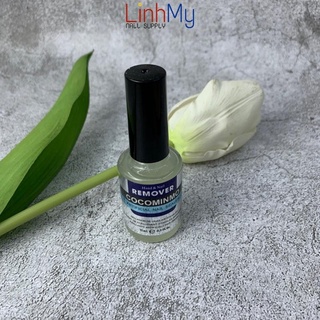 Phá gel lạnh coco chai 15ml nước sơn phá gel kèm dũa móng gel forpro xanh