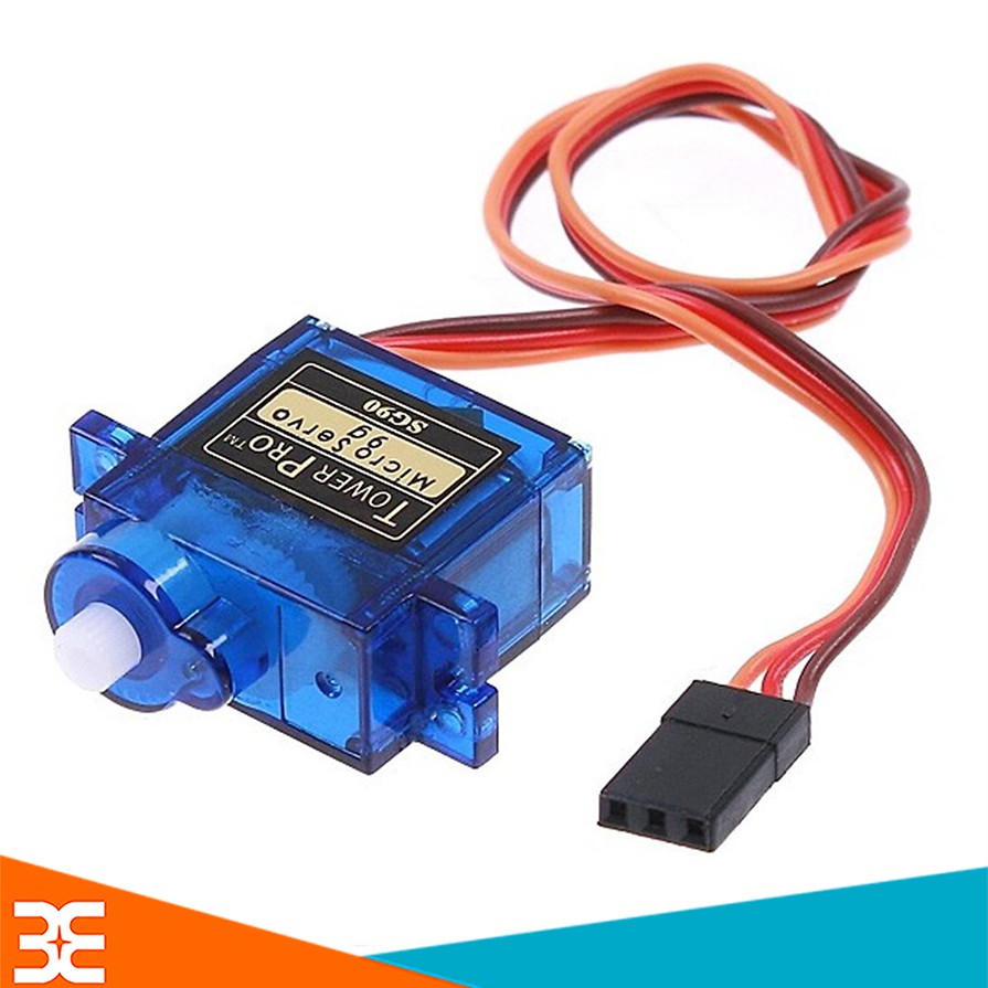 Động Cơ Servo SG90, Góc Quay 180 Độ