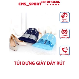 Túi đựng giày dây rút size to (41x31cm), chống bụi bẩn, đi du lịch tiện lợi