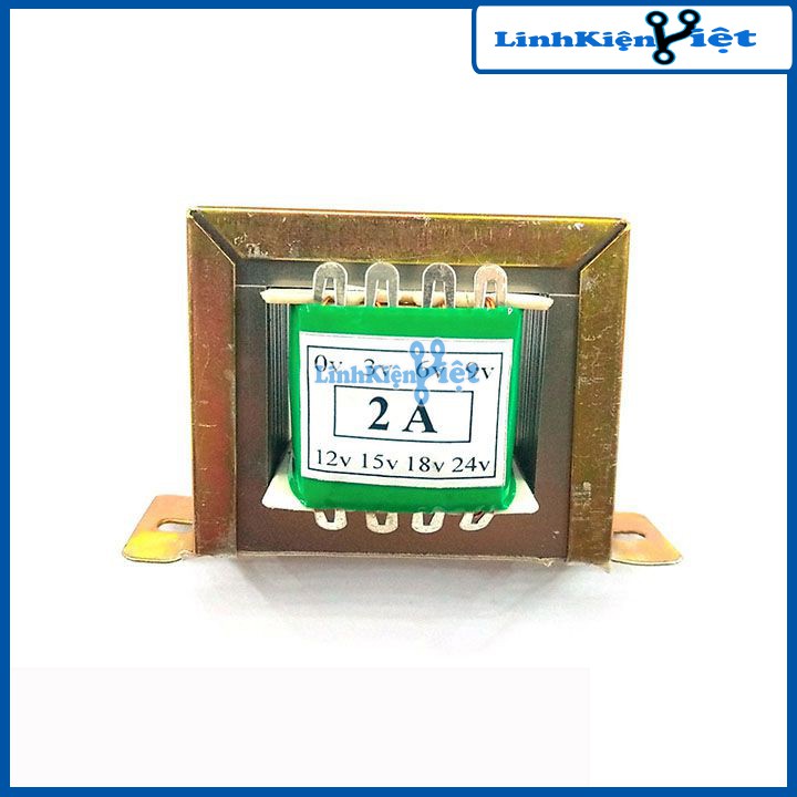Biến Áp 2A Nhiều Đầu Ra 0V 3V 6V 9V 12V 15V 18V 24V - 560g