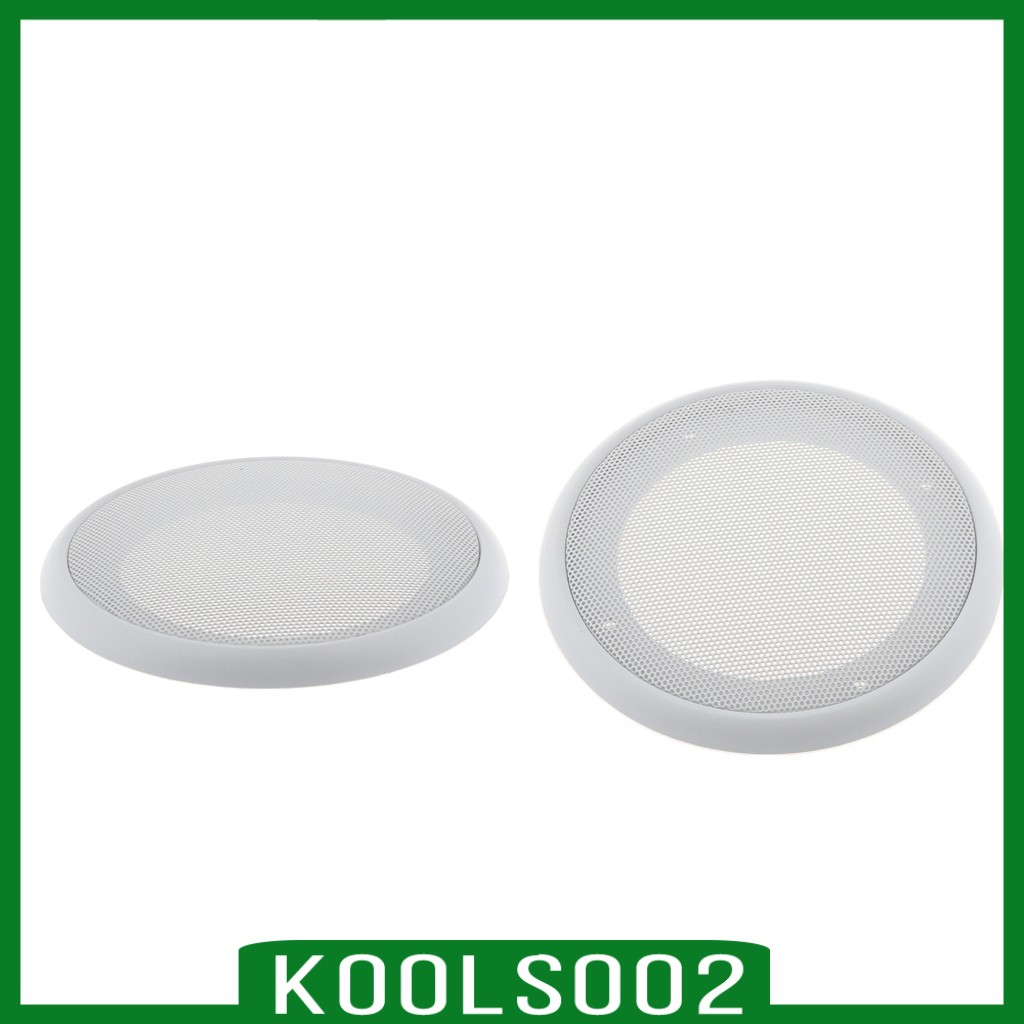 4Inch Speaker Grills Cover Case with 4 pcs Screws for Speaker Mounting Home