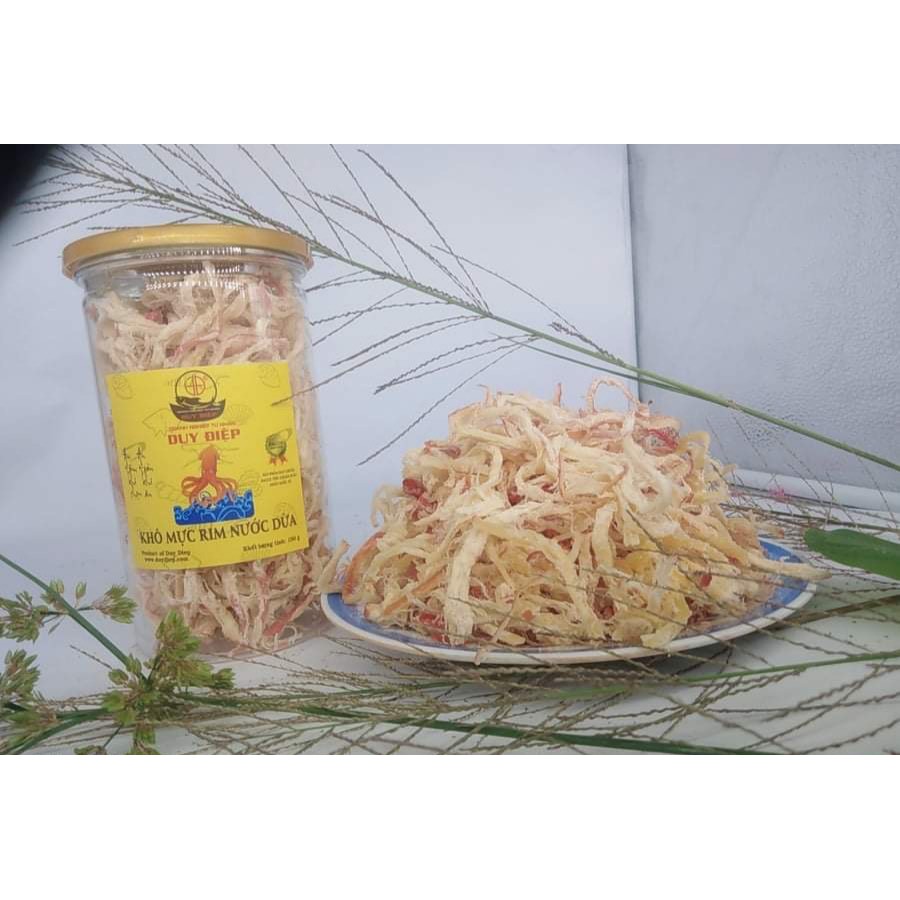 Mực cán xé sợi DUY ĐIỆP 100g/200g FREESHIP, đóng hộp ăn liền thượng hạng, cá khô tẩm, đặc sản Việt Nam, món ngon 3 miền
