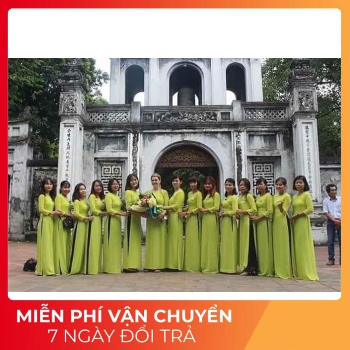 Áo dài đồng phục các màu _áo dài hội nhóm trơn các màu phong phú đẹp