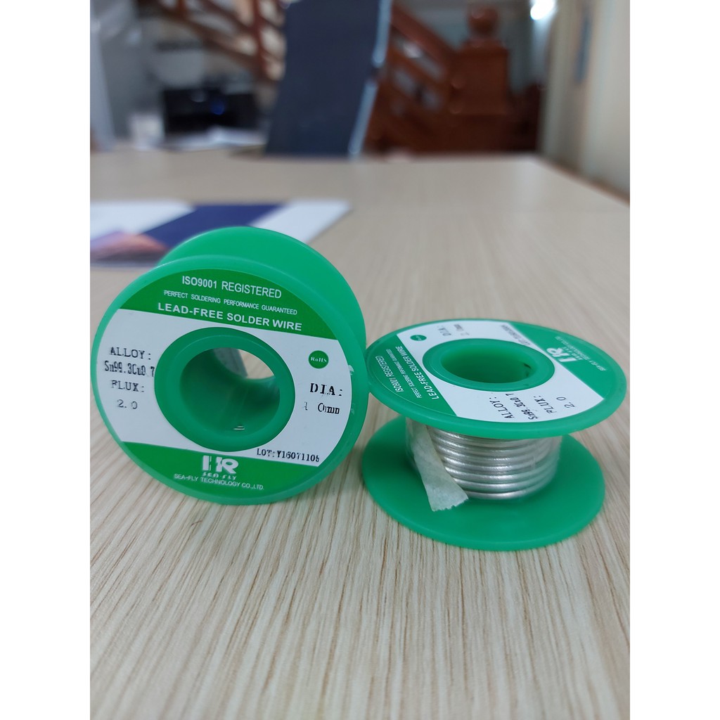 Cuộn thiếc hàn không chì Lead Free Solder Wire 1.0mm