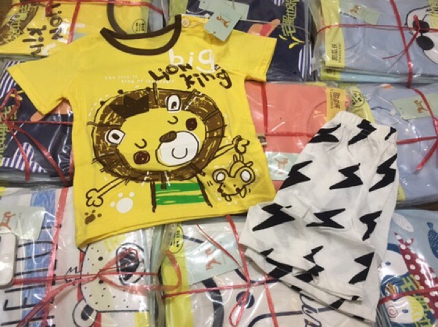 BỘ COTTON XUẤT HÀN bé trai/ bé gái