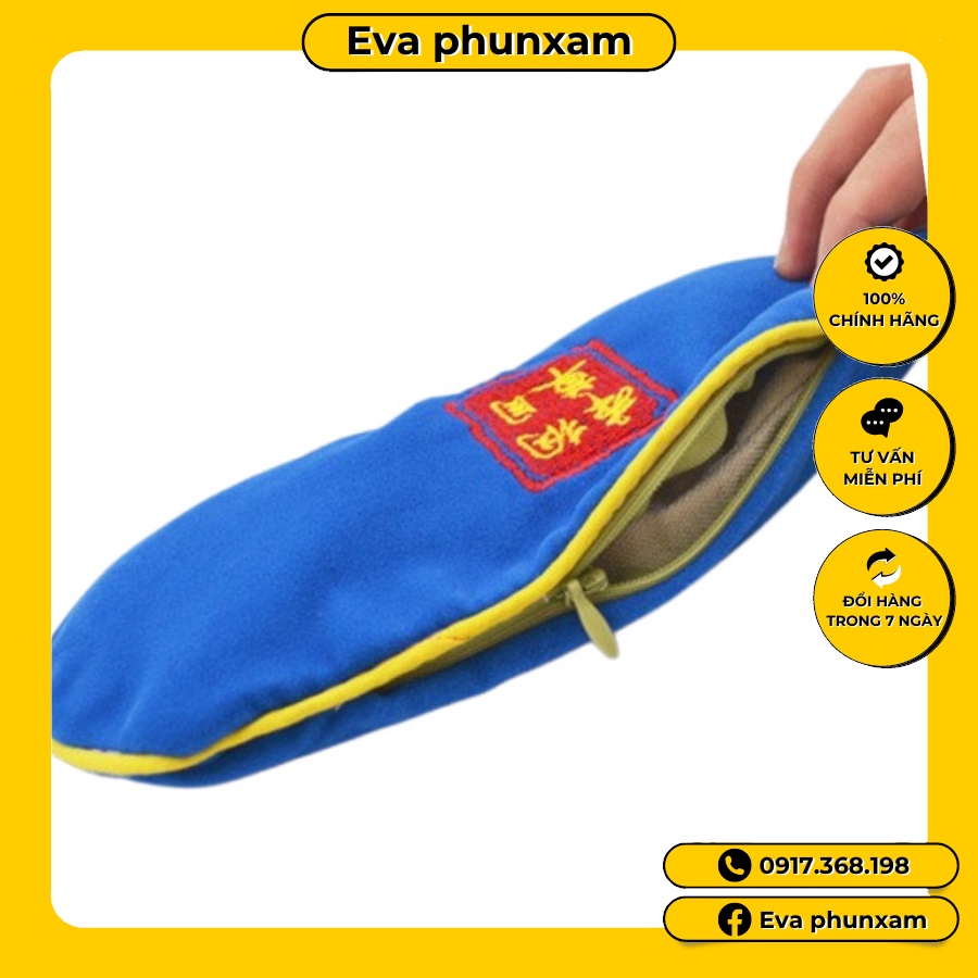 Gối chườm nóng muối   thảo mộc tự nhiên