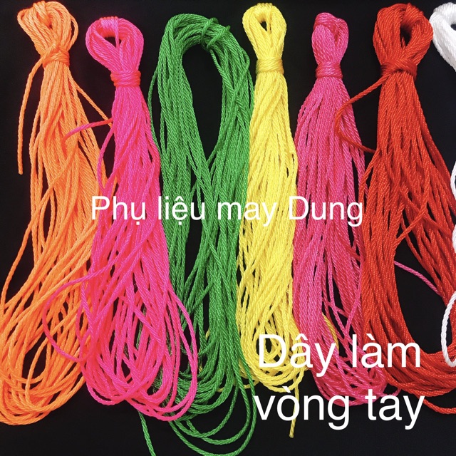 Dây dù xoắn đan vòng tay bảng 2mm | WebRaoVat - webraovat.net.vn