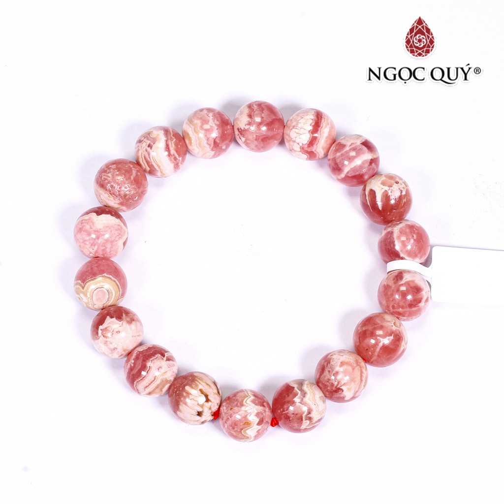 [Mã FARSBRT51 giảm 20k đơn từ 0Đ] Vòng đá đào hoa rhodochrosite - Ngọc Quý