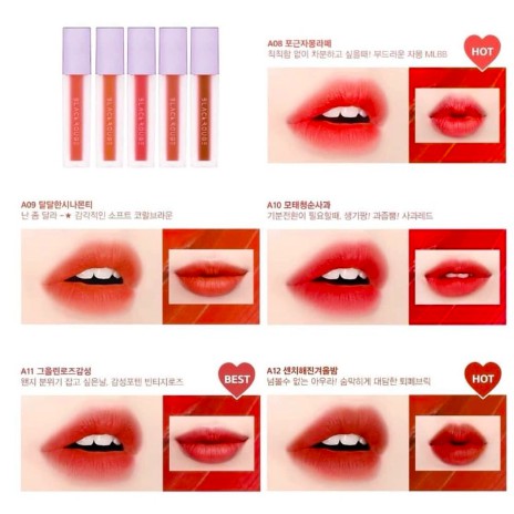 [SIÊU HOT - SẴN VER 1 -4] SON KEM LỲ BLACK ROUGE