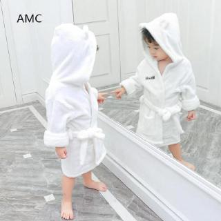 Áo Choàng Tắm Kèm Nón Dễ Thương Cho Bé