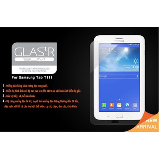  Kính cường lực Samsung Galaxy Tab 3V (T110-T116)