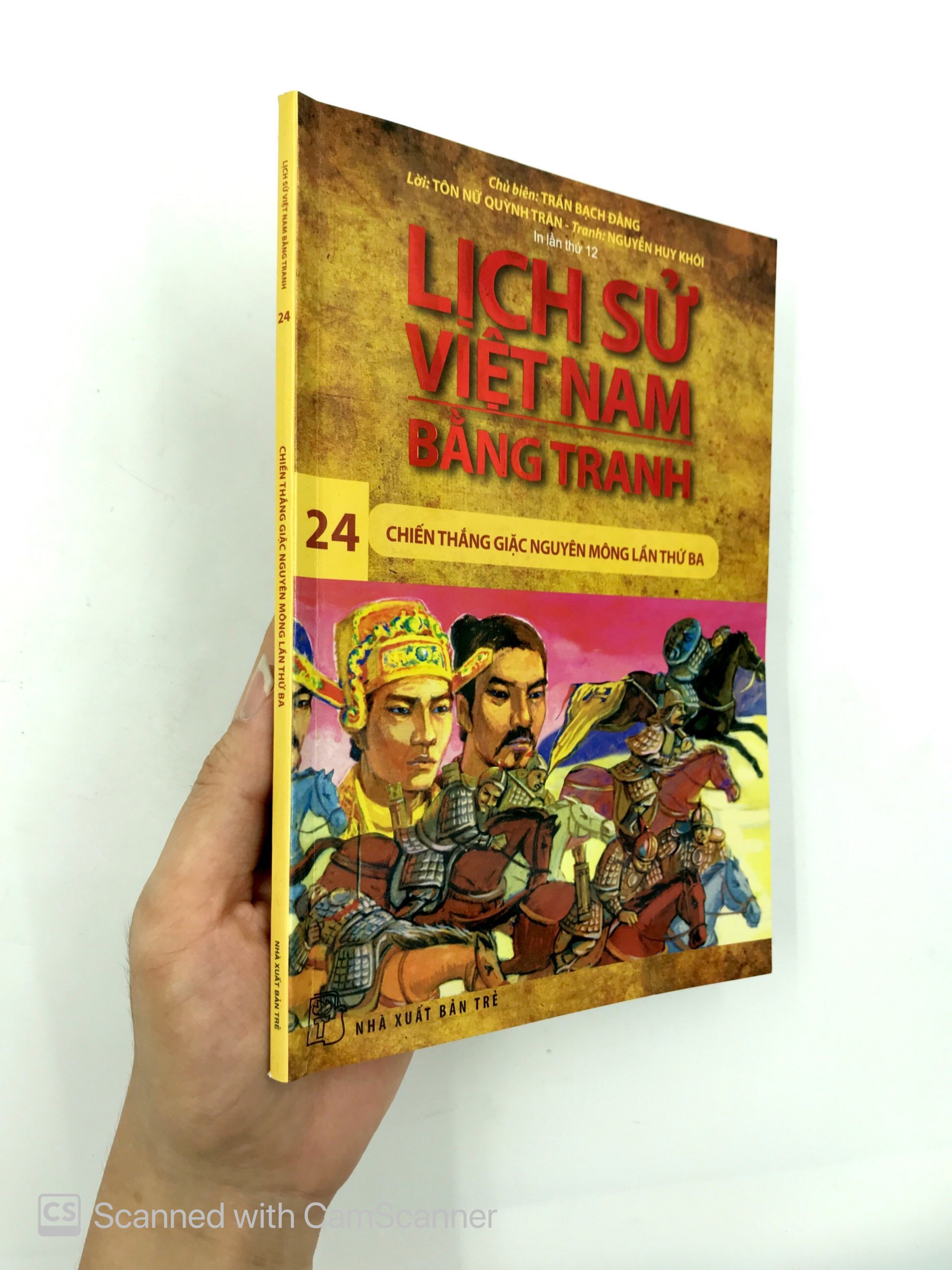 Sách - Lịch Sử Việt Nam Bằng Tranh 24 - Chiến Thắng Giặc Nguyên Mông Lần Thứ 3